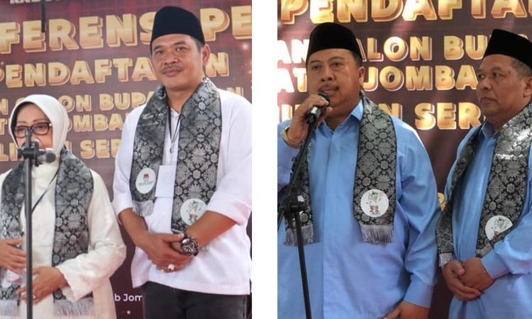 Ini Visi Misi Calon Bupati dan Wakil Bupati Jombang di Pilkada 2024