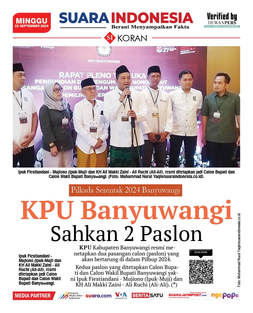 EDISI, 22 SEPTEMBER 2024