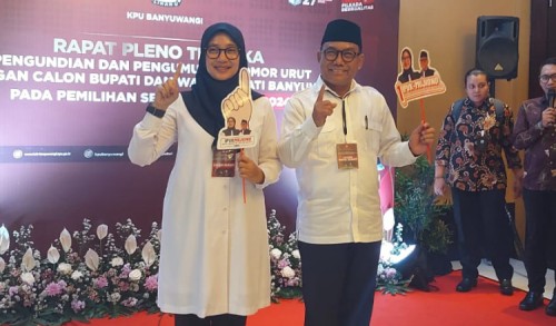 Dapat Nomor Satu, Ipuk-Muji: Tuntaskan Pembangunan, Menomorsatukan Masyarakat