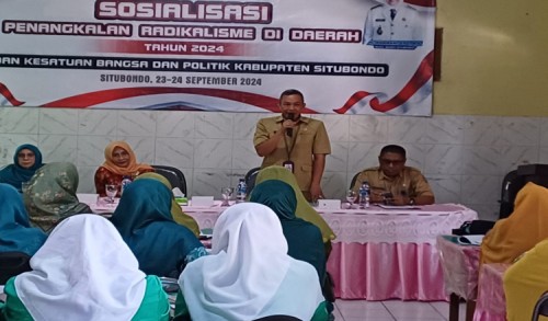 Bakesbangpol Situbondo Gelar Sosialisasi Penangkalan Radikalisme 