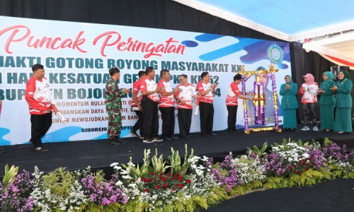 Pj Bupati Bojonegoro Harapkan BBGRM sebagai Momentum Jaga dan Hidupkan Budaya Gotong Royong