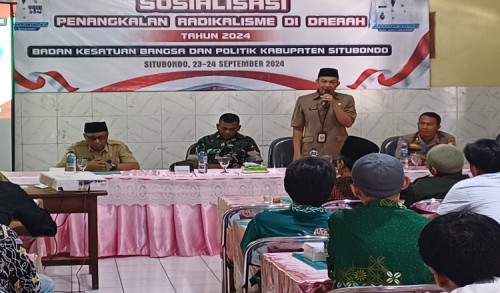 Dua Hari Berturut-turut, Bakesbangpol Situbondo Sosialisasikan Penangkalan Radikalisme di Daerah