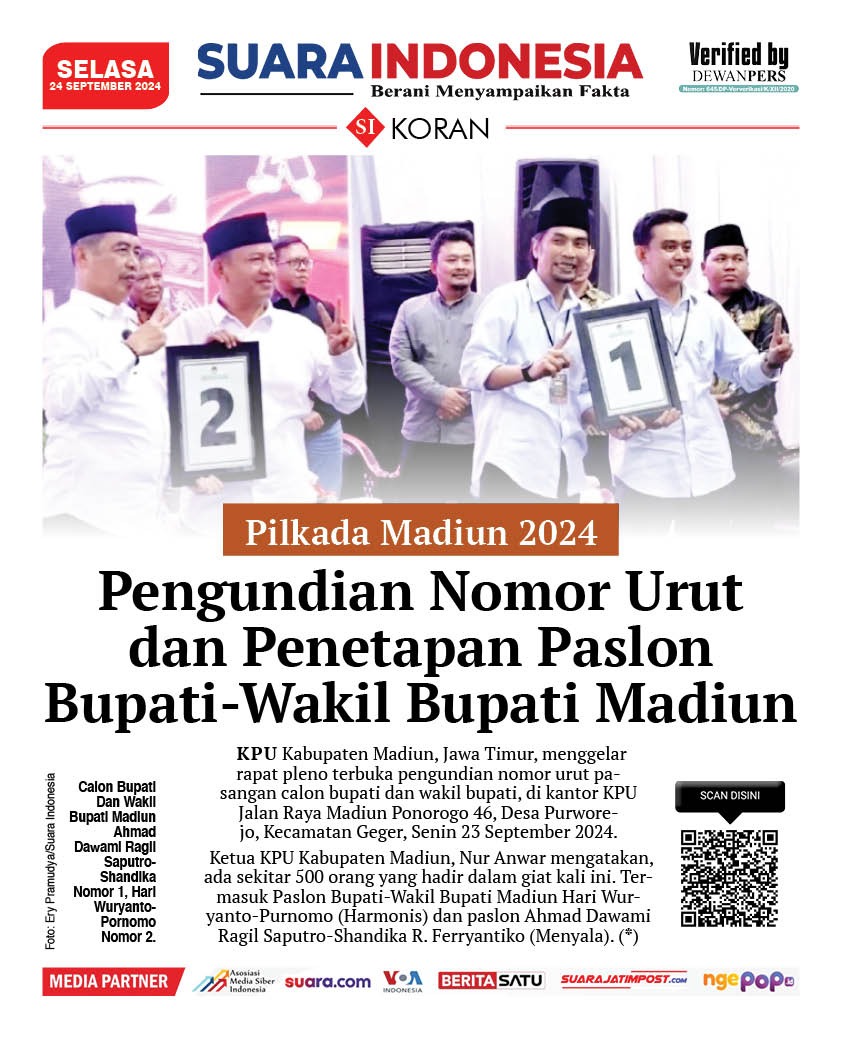 EDISI, 24 SEPTEMBER 2024