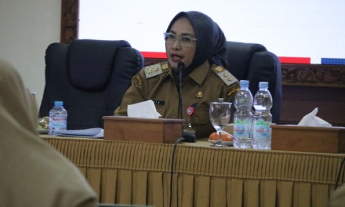 Jabat Plt Bupati Blora, Mbak Etik Minta Dukungan dan Kerjasama Seluruh OPD