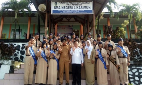 Empat Sekolah di Karimun Terima Penghargaan Adiwiyata Nasional dan Mandiri dari KLHK