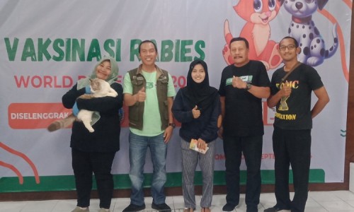 Puncak Peringatan Hari Rabies se-Dunia, Disnak Jombang Adakan Vaksin Gratis