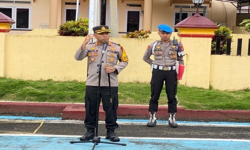 Kapolres Tator Sampaikan Tujuh Program Kapolda Sulsel, Salah Satunya tentang Netralitas Anggota Polri