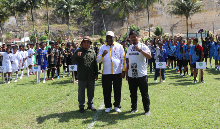 Buka Liga Santri se-Kota Jayapura, Abisai Rollo Sampaikan Hal Ini