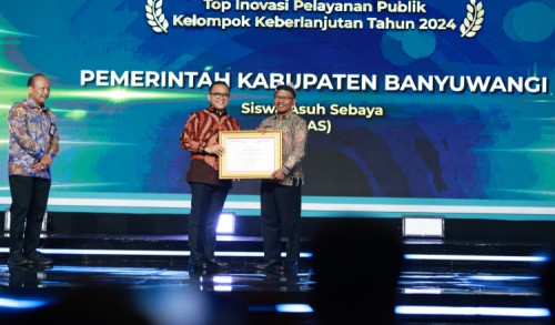 Program Siswa Asuh Sebaya Banyuwangi Sabet Penghargaan dari Kementerian PAN RB, Jadi Inovasi Berkelanjutan