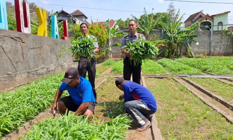 Wujudkan Kemandirian Usai Bebas, Belasan Napi Lapas Klas 2 A Kediri Jalani Asimilasi