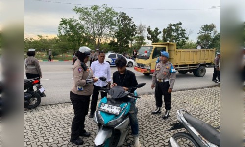 Puluhan Kendaraan Bermotor di Karimun Terjaring Razia Operasi Zebra Seligi 2024