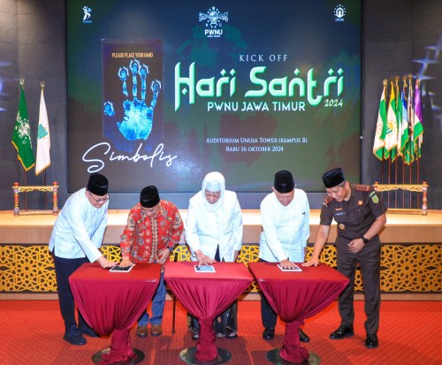 Gelora Peringatan Jelang Hari Santri Disambut Antusias Pemprov Jatim