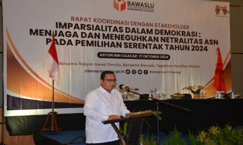 Pilkada 2024, Bawaslu Tekankan ASN di Cilacap Tegakkan Netralitas 