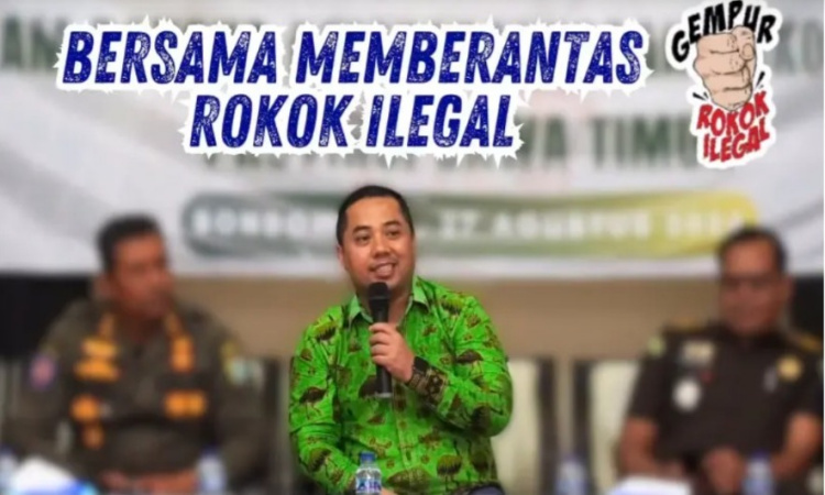 DPRD Jatim dan Satpol PP Bondowoso Ajak Masyarakat Gempur Rokok Ilegal