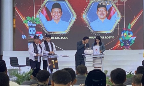 Debat Perdana, Riyadi-Wafi Paparkan Visi ‘Bersama Mewujudkan Tuban Baru’