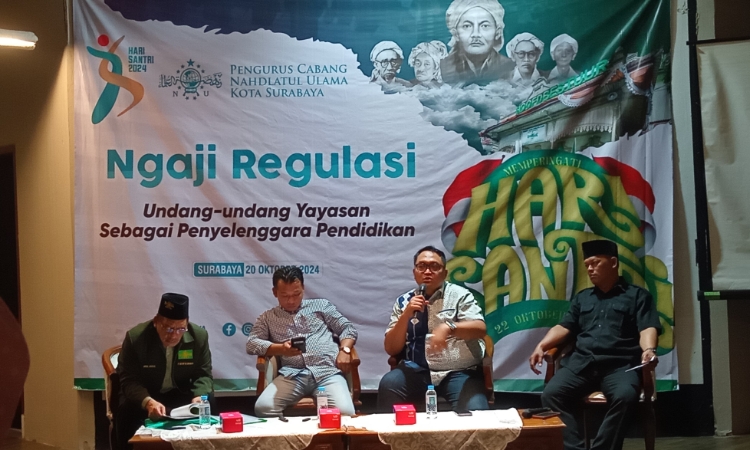 Ngaji Regulasi, Cara LPBHNU Surabaya Beri Pemahaman Hukum bagi Lembaga Pendidikan