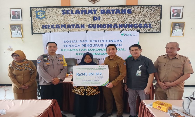 BPJS Ketenagakerjaan Sosialisasi Program BPU ke Pengurus Bank Sampah