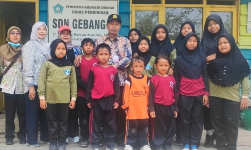 Kadis Pendidikan Sidoarjo Kunjungi SDN Gebang II, Temui Sa'fullah dan Tinjau Fasilitas Sekolah