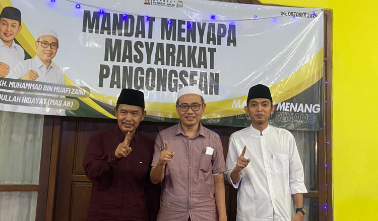 Sapa Pemuda hingga Tokoh Masyarakat, Paslon Mandat Janji Akan Pecahkan Persoalan di Pangongsean Sampang