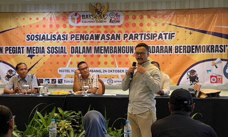 Tingkatkan Kesadaran Berdemokrasi, Bawaslu Jombang Gelar Sosialisasi Pengawasan Partisipatif