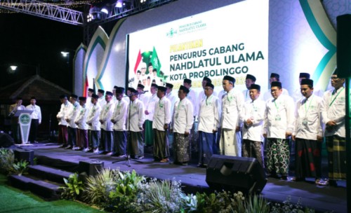 PCNU Kota Probolinggo Resmi Dilantik, Tiga Pilar Gerakan ini Jadi Spirit