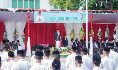 Peringati Hari Santri, Plt Bupati Lamongan Ajak Santri Mewarisi Nilai-Nilai Luhur