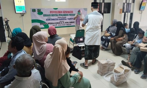 Momen Hari Dokter Nasional, RSUD dr Moh Anwar Sumenep Gelar PKRS