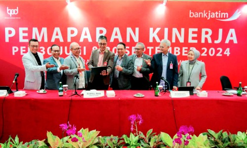 Catat Kinerja Positif Tahun 2024, Penyaluran Kredit Bank Jatim Tumbuh 20,13 Persen 