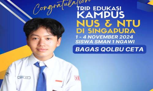 Siswa SMAN 1 Ngawi Gali Ilmu di Singapura Lewat Program Pertukaran Pelajar