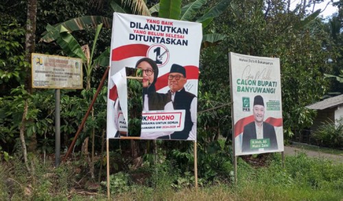 Politisi Gerindra Protes Banyak APK Ipuk-Mujiono Dirusak, Siap Lapor ke Bawaslu