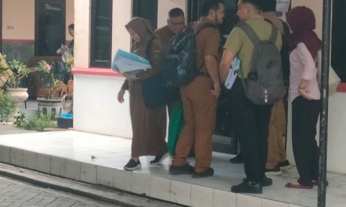 Inspektorat Sidoarjo Kunjungi Pemdes Sidokepung, Diduga Terkait Laporan Pertanggungjawaban Dana Desa