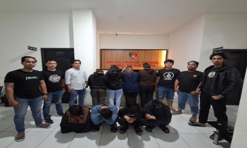 Gunakan MiChat untuk Eksploitasi Seksual, Polres Torut Bekuk Empat Orang Mucikari