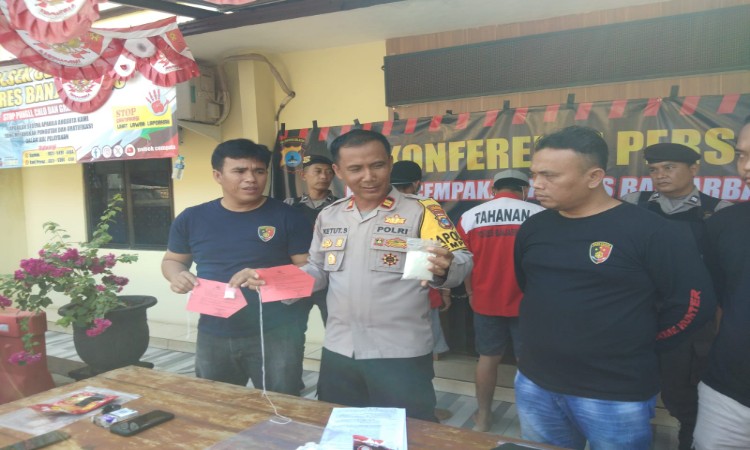 Polisi Tangkap Residivis Pemilik 102 Gram Sabu di Banjarbaru