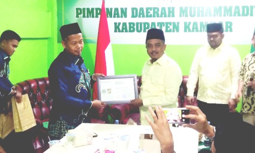 Tolak Politik Uang Jadi Trending, Repol Ardo Dapat Apresiasi dari Pimpinan Daerah Muhammadiyah Kampar