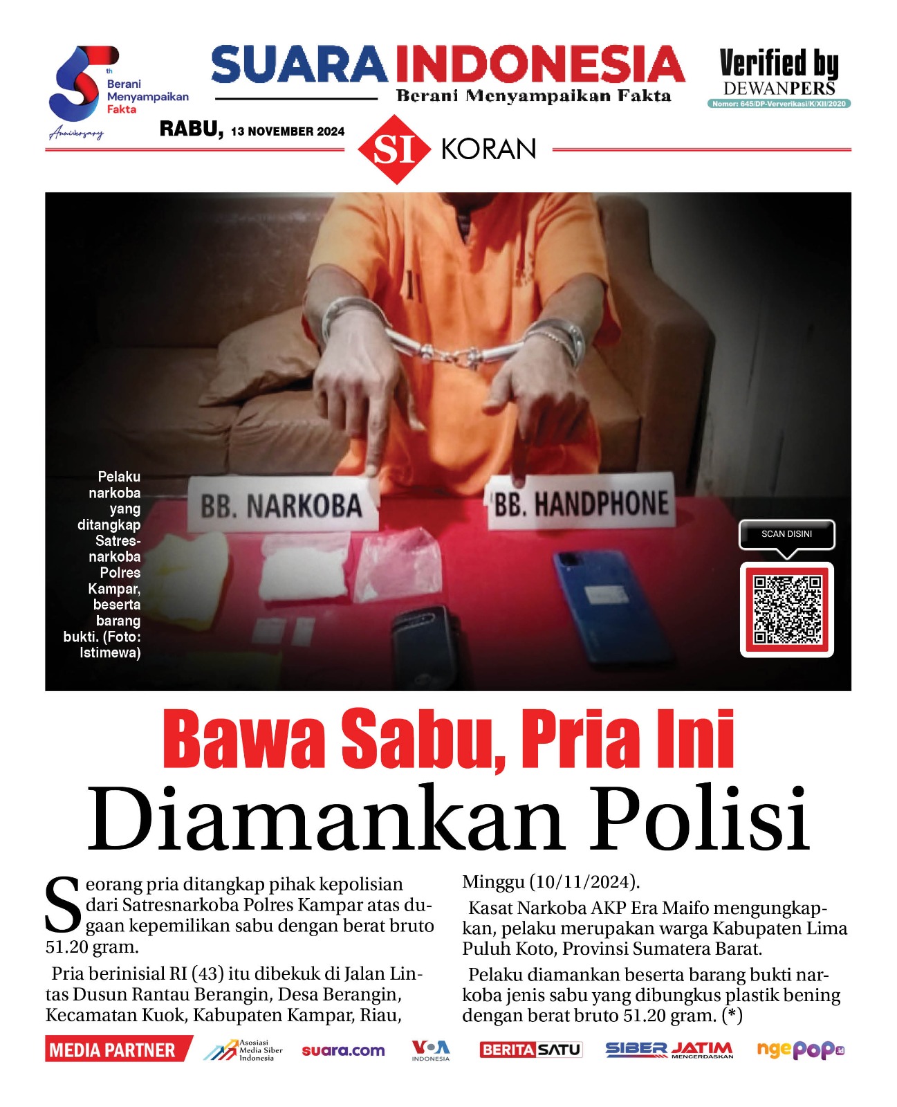 EDISI, 13 NOVEMBER 2024