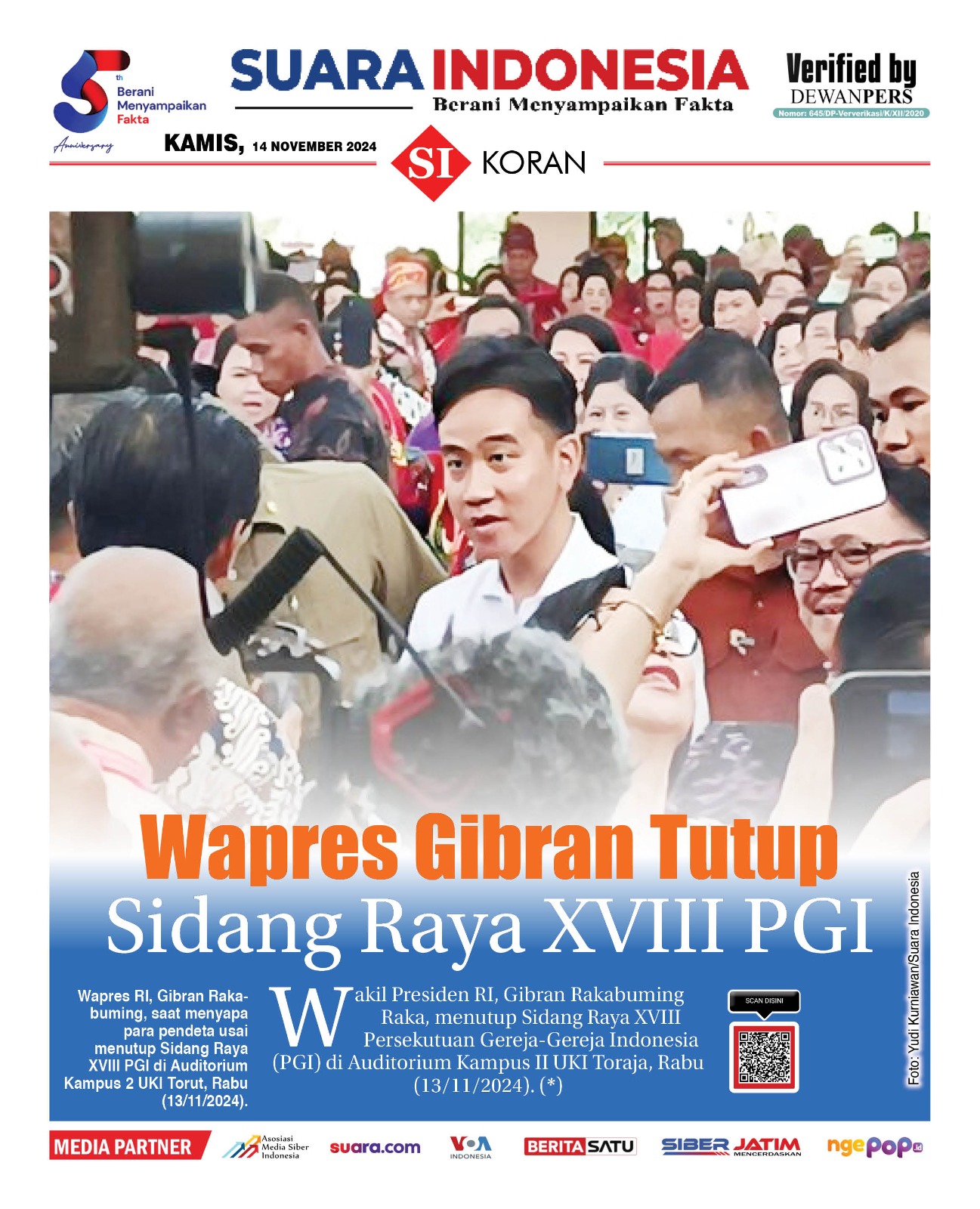 EDISI, 14 NOVEMBER 2024