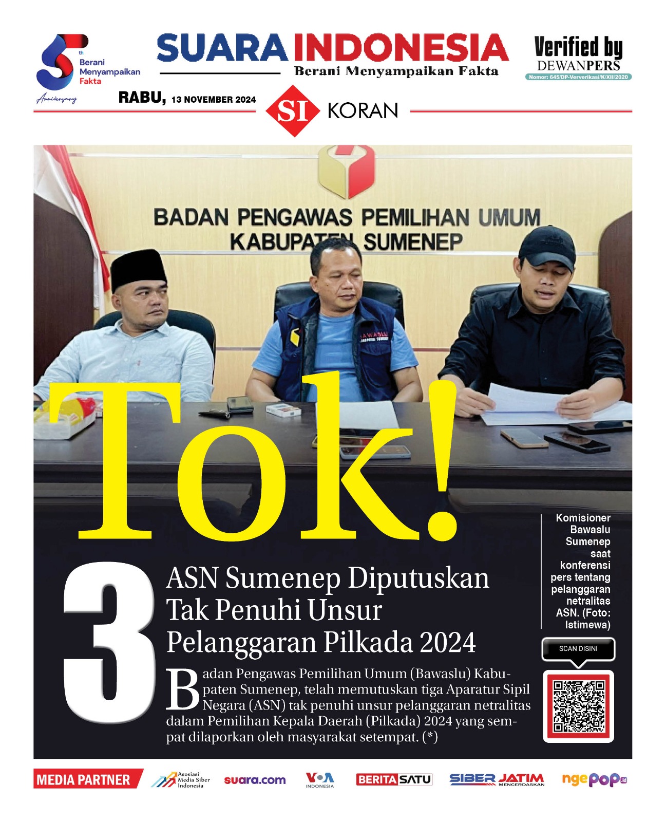 EDISI, 13 NOVEMBER 2024