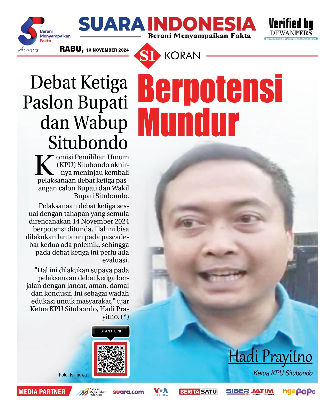 EDISI, 13 NOVEMBER 2024