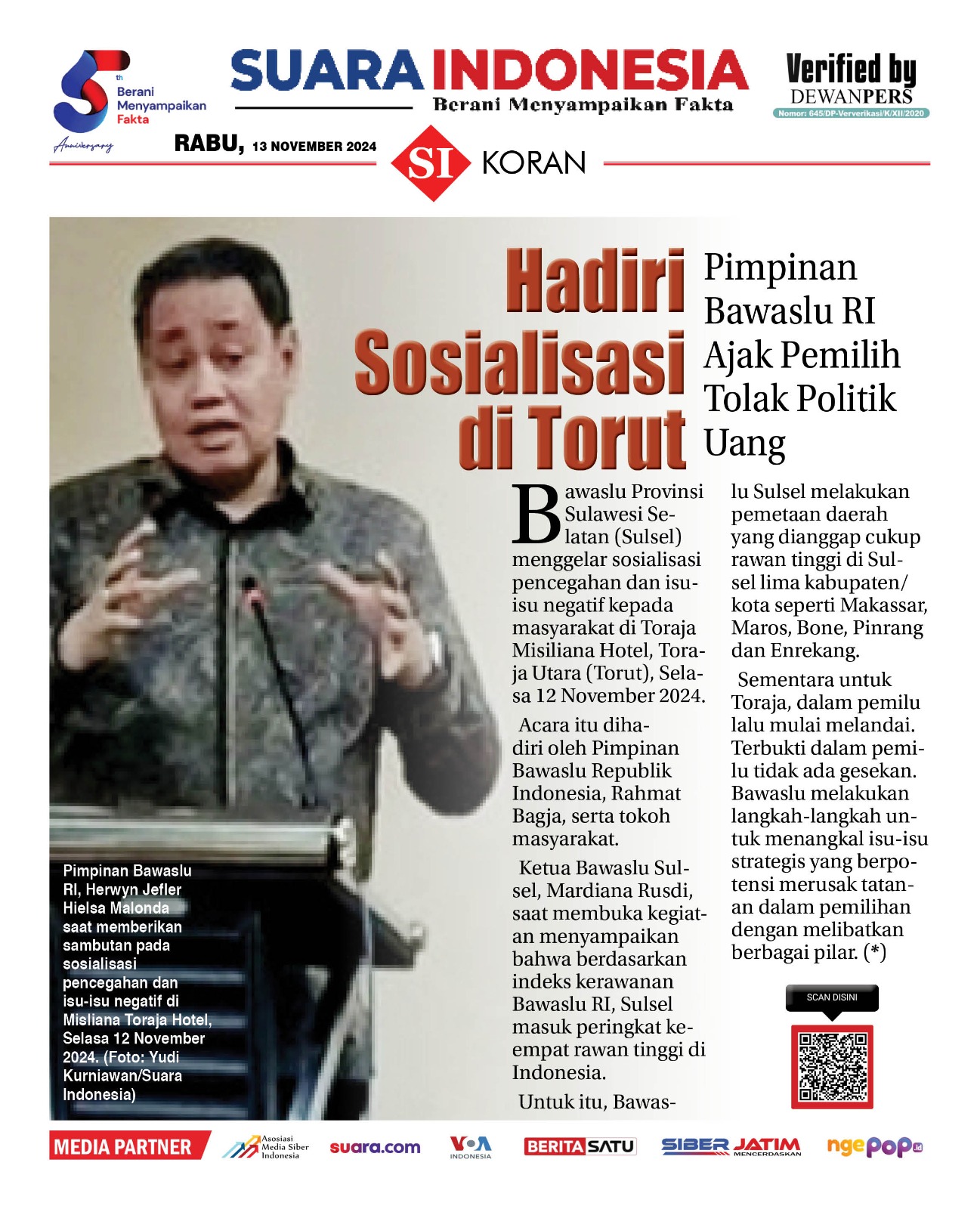 EDISI, 13 NOVEMBER 2024