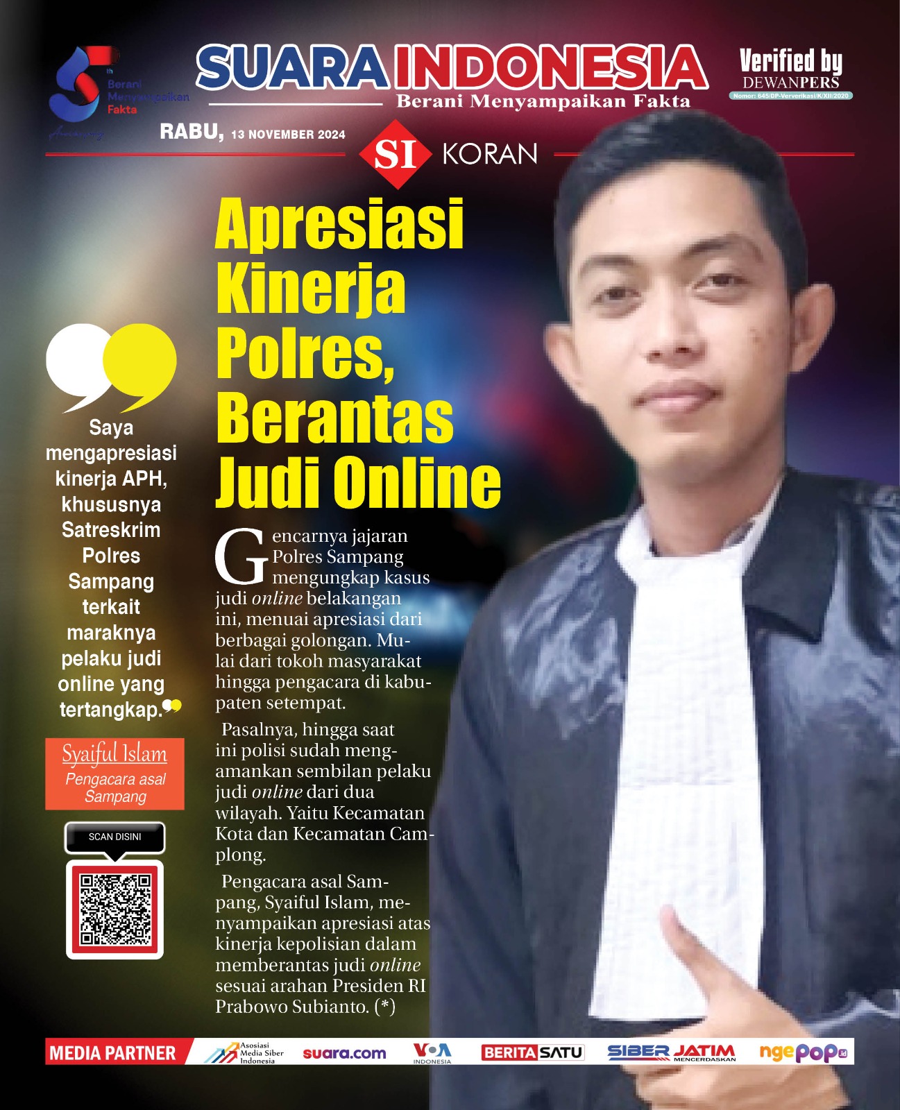 EDISI, 13 NOVEMBER 2024