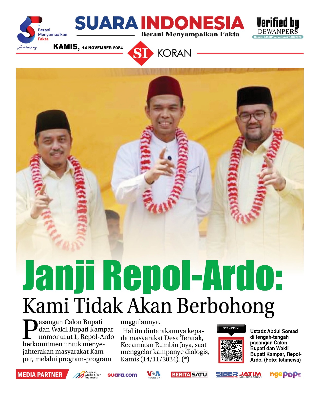 EDISI, 14 NOVEMBER 2024