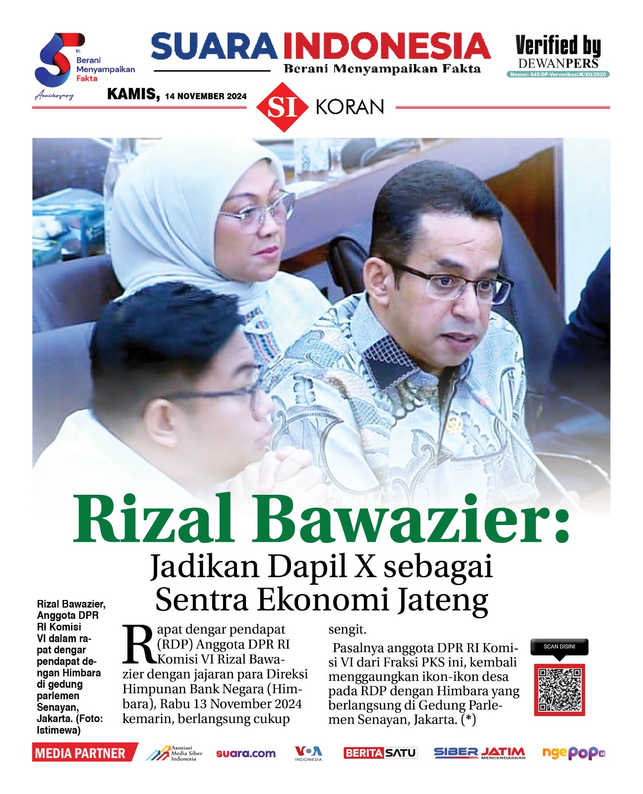 EDISI, 14 NOVEMBER 2024