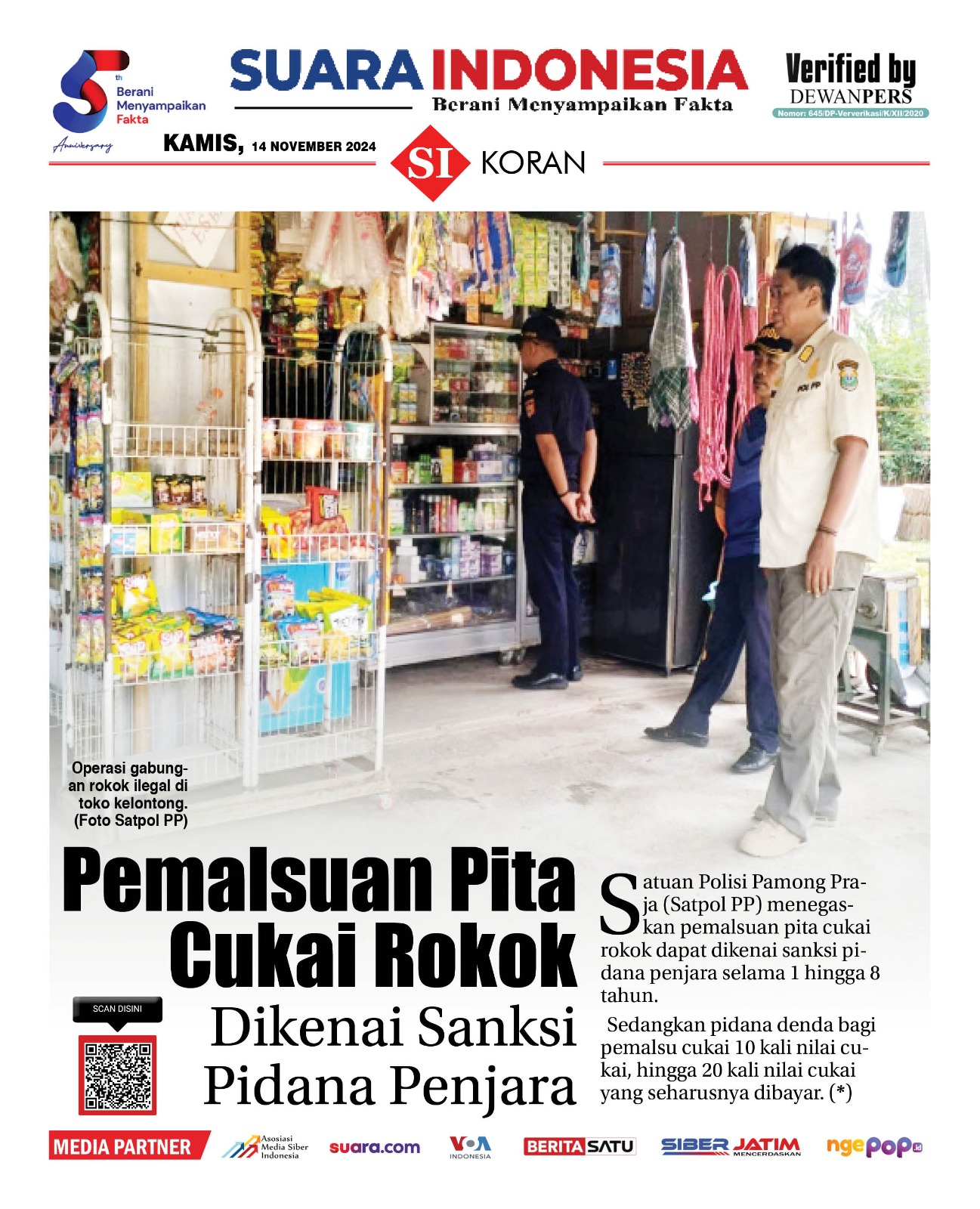 EDISI, 14 NOVEMBER 2024