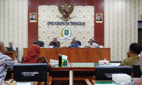 Pemerataan Pembangunan Jadi Fokus Pembahasan Komisi III DPRD Trenggalek 