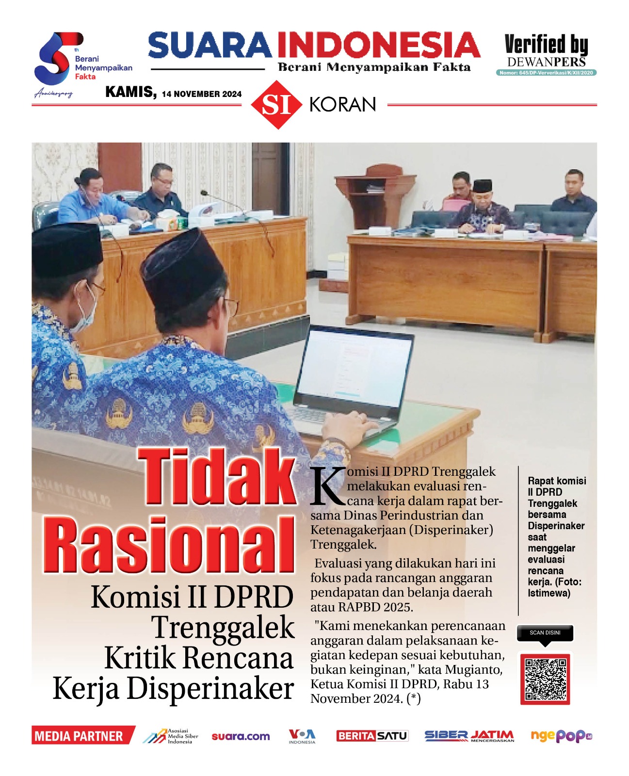 EDISI, 14 NOVEMBER 2024