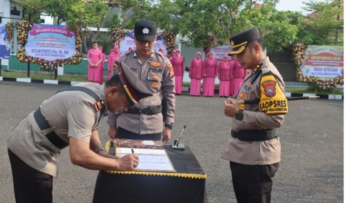 Sejumlah Perwira Polres Sampang dan Tiga Kepolsek Dimutasi, Berikut Daftar Namanya 