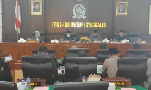 DPRD Trenggalek Tetapkan 17 Ranperda pada Pembahasan Tahun 2025