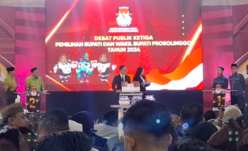 Debat Ketiga Pilbup Probolinggo, Gus Haris Nilai Zulmi Kurang Menjawab Esensi Pertanyaan Topik Ekonomi Biru