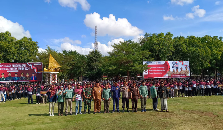 Bawaslu Situbondo Gelar Apel Siaga Pengawasan Pilkada Serentak