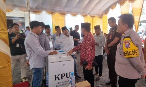 KPU Bangkalan Buat Simulasi Pencoblosan Pilkada 2024